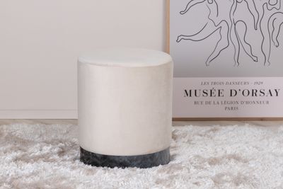 Venture Home Benji Sittpuff i Sammet