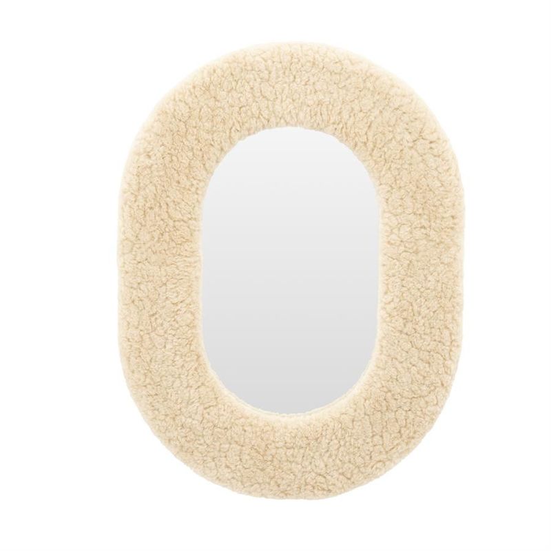 By Boo Kiss small - Beige Väggspegel