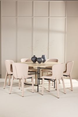 Venture Home Matbord Copenhagen med Astoria Stol