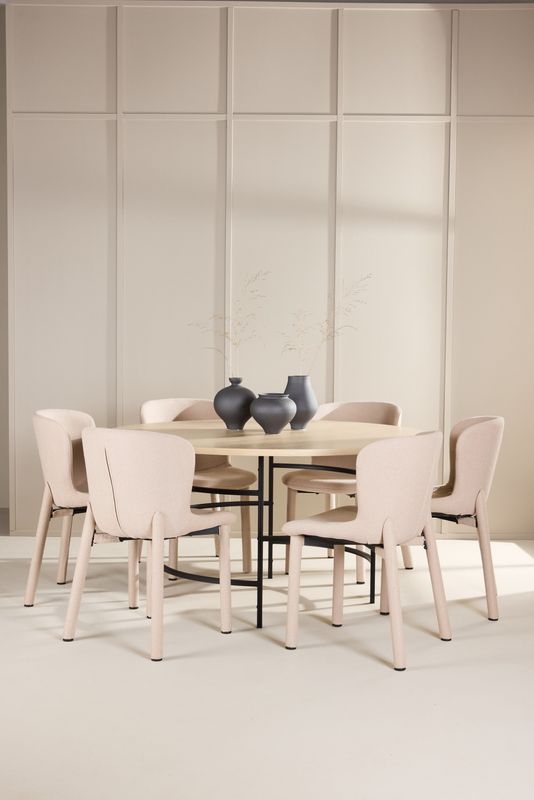 Venture Home Matbord Copenhagen med Astoria Stol