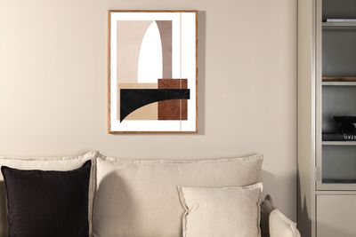 Venture Home Materials Poster Brun