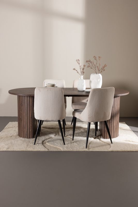 Venture Home Härön Matbord med Leone Matstol