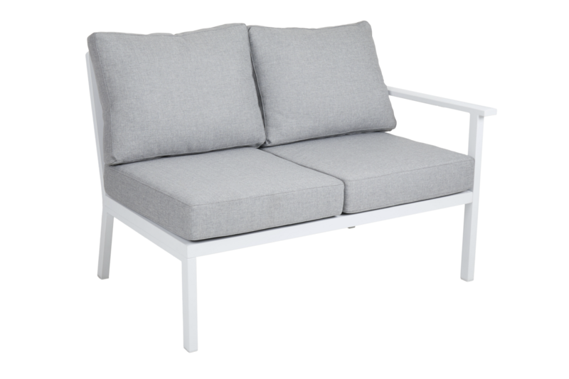 Brafab Samvaro Avslut Vänster+Höger Vit/Grå