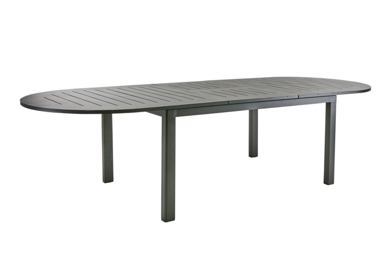 Brafab Lomma matbord 110x220-280 cm elipse Black