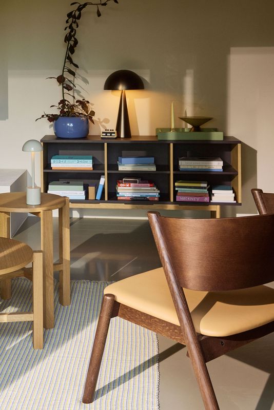 Hübsch Dual sideboard brun multicolour 140x35xH65 cm