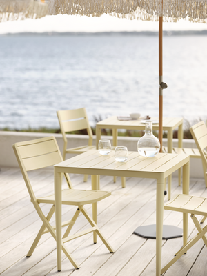 Brafab Bigby Matbord 76x76 cm Lemon