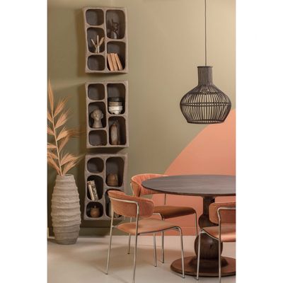 WOOOD CLAY Väggskåp Papper Maché Grå