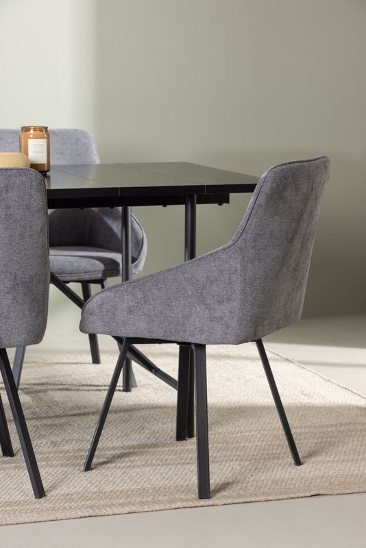 Venture Home Matgrupp Astrid med Stolarna Rosie