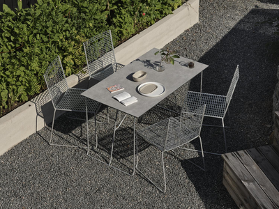 Brafab Laminat Bordsskiva 70x125 cm Beige/Terrazzo