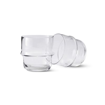 Design House Stockholm Unda Glass 2-Pack, Klar