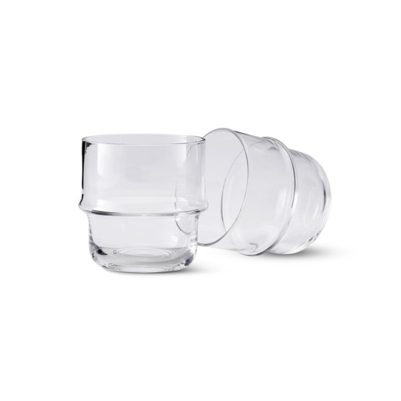Design House Stockholm Unda Glass 2-Pack, Klar