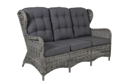 Brafab Rosita 3-sitssoffa grå/grå