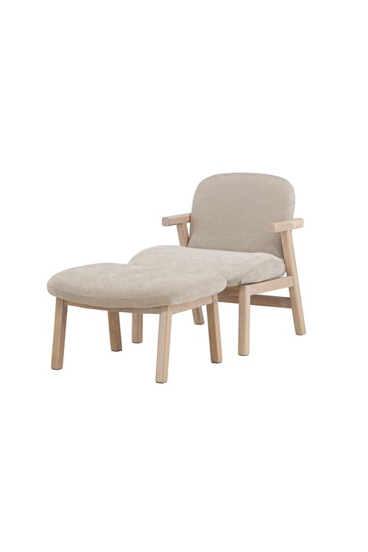 Venture Home Rile Fåtölj med Pall