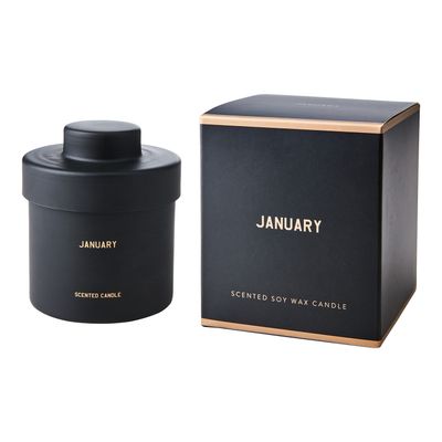 Affari of Sweden CALENDAR Doftljus Melon, peach & apple, Svart