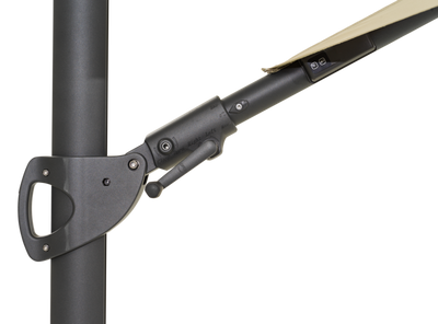 Brafab Cilento Parasoll 350 cm Light Grey / Khaki