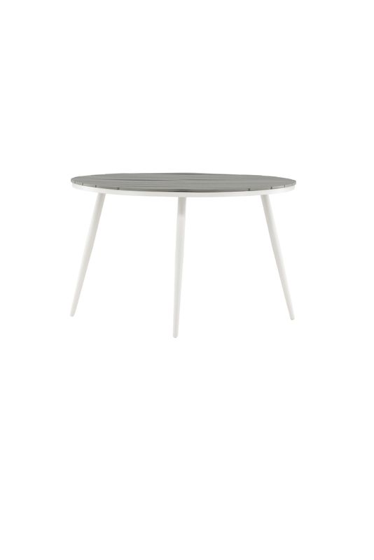 Venture Home Break Bord - Runt Matbord i Aintwood och Aluminium