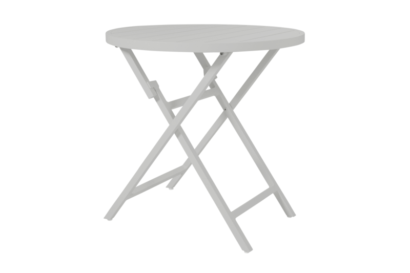 Brafab WILKIE Fällbord Ø72 - Light Grey