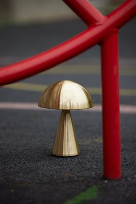 Hübsch Mush Portabel Lampa Mässing