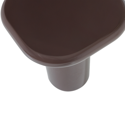 WOOOD Zava Sidobord Trä Högglans Mörkbrun [FSC]