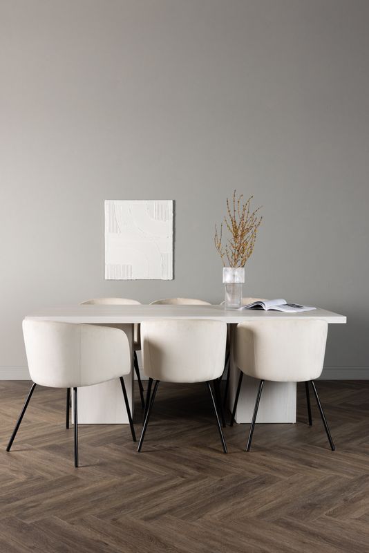 Venture Home Matgrupp Olga med Berit-stolar