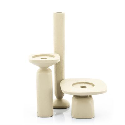 By Boo Ljusstake Squand Stor - Beige
