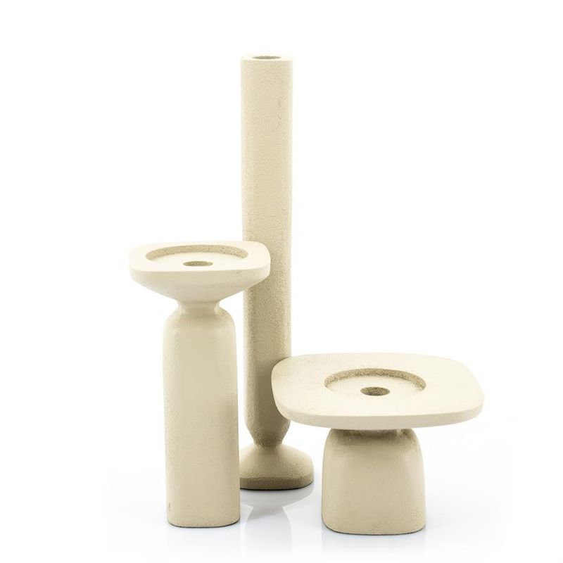 By Boo Ljusstake Squand Stor - Beige