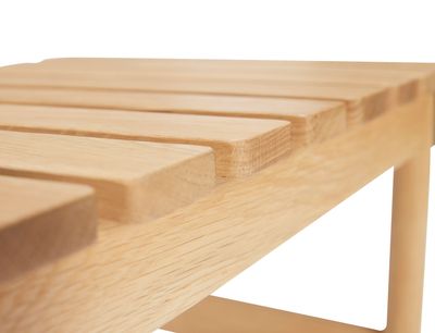 Hübsch Row bänk liten natur 70x40xh45 cm