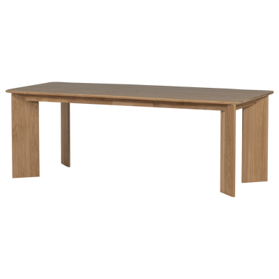 WOOOD Tablo Rundat Matbord 220x100 cm Transparent