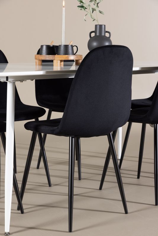 Venture Home Silar Matbord med Polar Matstol