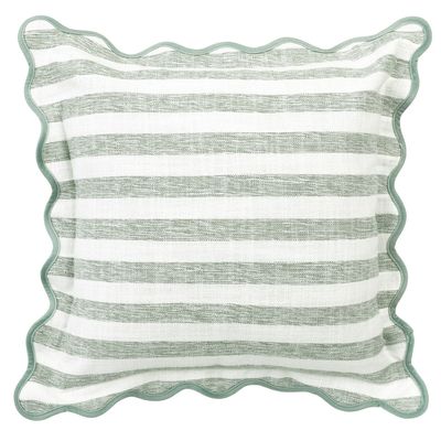 Redlunds Lines Kuddfodral Grön 45x45 cm