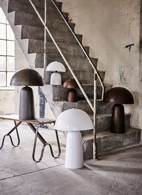 Affari of Sweden FUNGI Bordslampa L, Mörkgrå