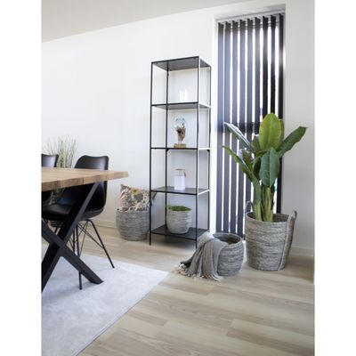 House Nordic Vita Hylla Svart