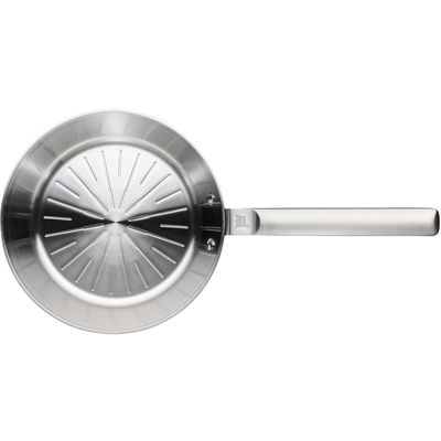 Fiskars Stekpanna Norden Steel 24 cm i obelagd rostfritt stål