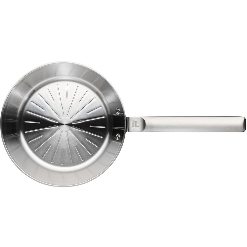 Fiskars Stekpanna Norden Steel 24 cm i obelagd rostfritt stål