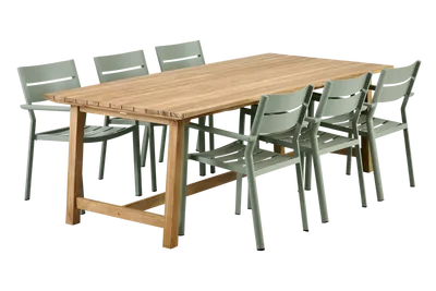 Brafab Keros Matbord 100x220 cm Teak