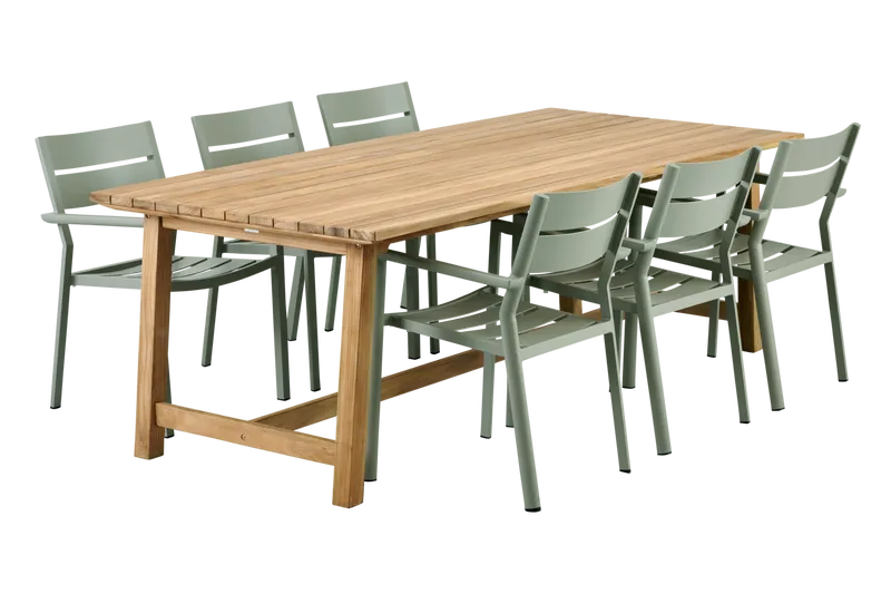 Brafab Keros Matbord 100x220 cm Teak