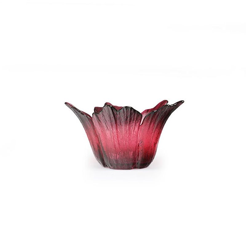 Målerås Fleur Ljusskål, rödrosa