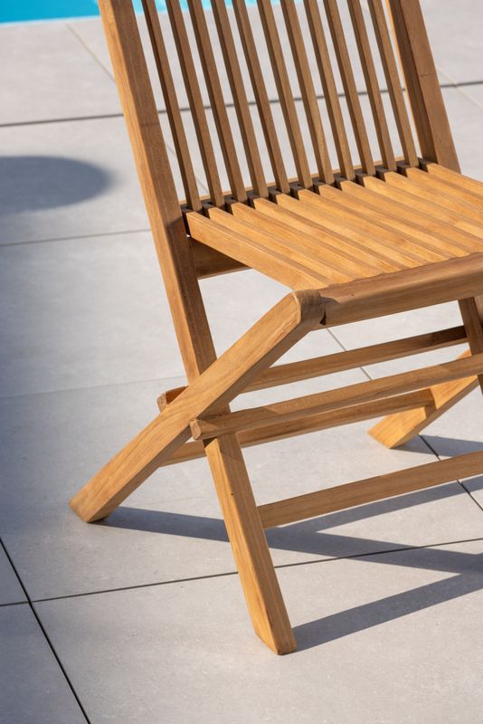 Venture Home Kenya Matstol 2-pack i Teak