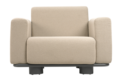 Brafab Bolster Fåtölj Antracit / Teddy Beige