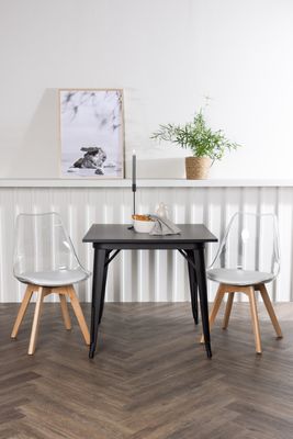 Venture Home Matgrupp Tempe med stolarna Edvin