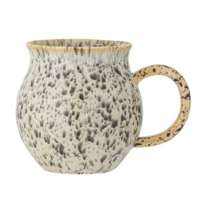 Creative Collection Alicia Mugg, Grå, Stengods - 6-pack