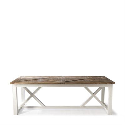 Riviera Maison Chateau Chassigny utdragbart matbord 230/300x100 cm brun
