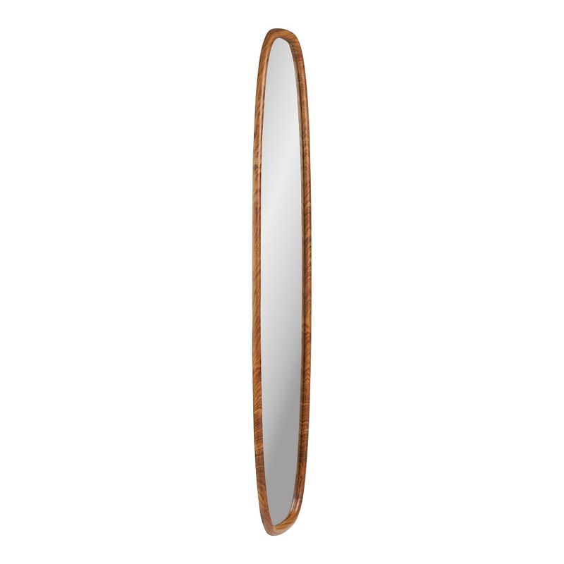 House Nordic Luxon oval spegel natur, 40 × 150 cm