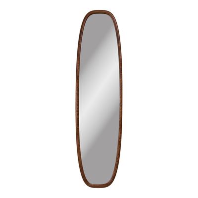 House Nordic Luxon oval spegel natur, 40 × 150 cm