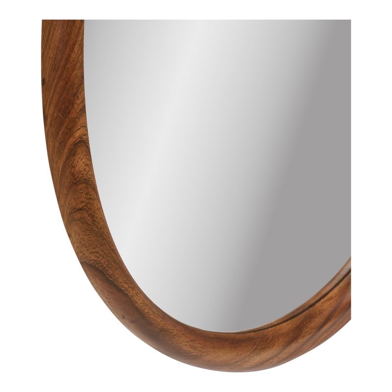 House Nordic Luxon Spegel - Organisk Trälook, 50x80 cm