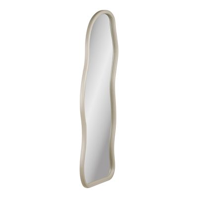 House Nordic Bega Spegel - Organisk form, beige, 89x180 cm