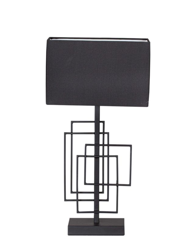 By Rydéns Paragon bordslampa H52 cm svart matt