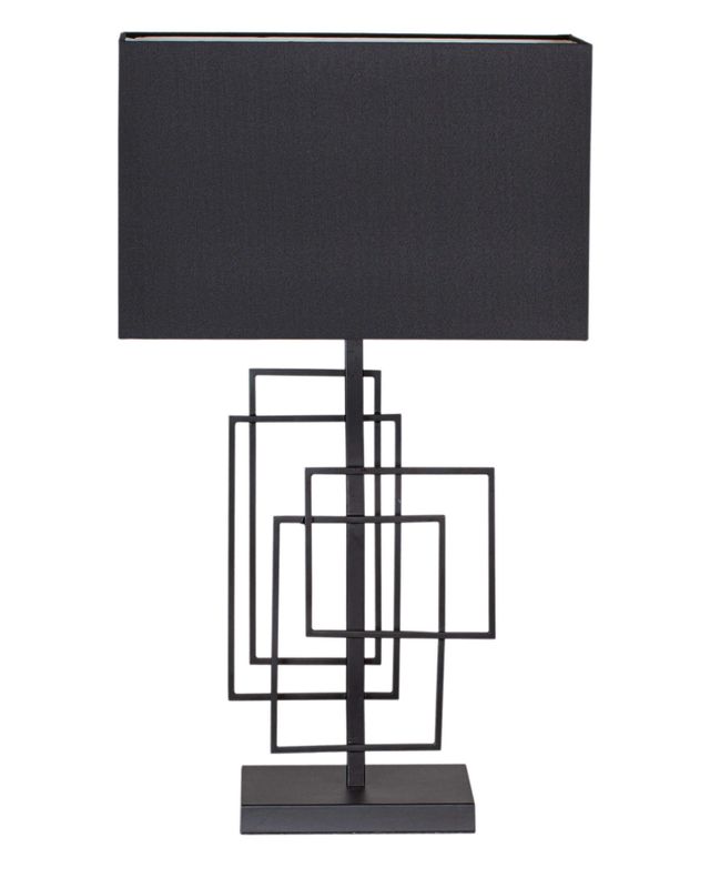 By Rydéns Paragon bordslampa H69 cm svart matt