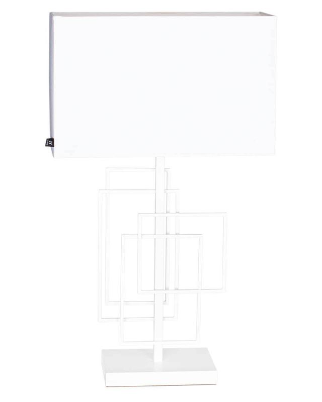 By Rydéns Paragon bordslampa H69 cm vit matt