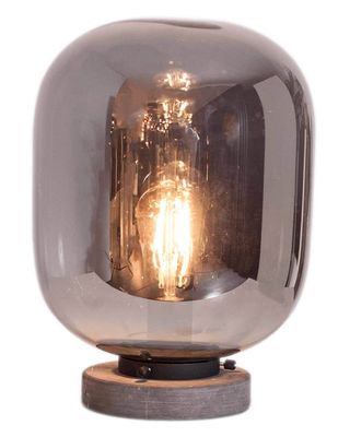By Rydéns Leola bordslampa rökgrå 34 cm